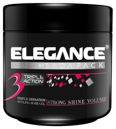Гель для укладки ELEGANCE Triple Action Gel 500 мл Pink