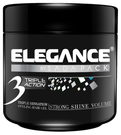 Гель для укладки ELEGANCE Triple Action Gel 500 мл White