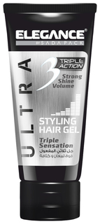 Гель для укладки ELEGANCE Triple Action Gel 150 мл Purple