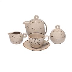 Коттедж Браун Чайный сервиз 15 предметов Top Art Studio
