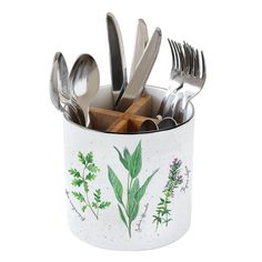 Органайзер для столовых приборов "Herbarium" в подарочной коробке Easy Life