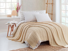 Плед DOnCO dnc411458 Dante 220x240 см, бежевый