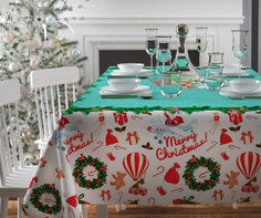 Скатерть Сирень Rogdestvo Prihodit 120х145 см