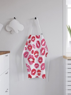 Фартук кухонный регулируемый "Зацелованная картина", универсальный размер Joy Arty