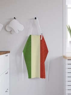 Фартук кухонный регулируемый "Ретро-флаг Италии", универсальный размер Joy Arty