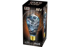 Лампочка светодиодная LED, VINTAGE RGB Starry ST64 E27 DECO Premium REV