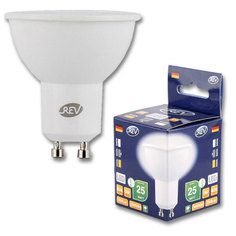 Лампочка светодиодная LED, PAR16 GU10 3W 4000K холодный свет REV