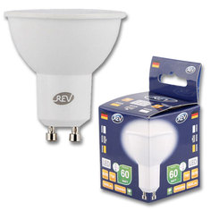 Лампочка светодиодная LED, PAR16 GU10 7W 4000K холодный свет REV