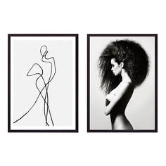 Набор постеров Коллаж Fashion №18 30х50 см Дом Корлеоне