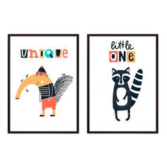 Набор постеров Коллаж Детский №11 70х110 см Дом Корлеоне