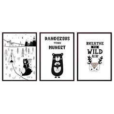 Набор постеров Коллаж Детский №79 40х110 см Дом Корлеоне