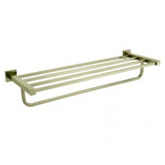 Полка для полотенец с держателем KAISER бронза (латунь)