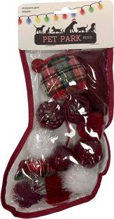 Игрушка для кошек Aromadog Petpark Christmas Подарочный чулок
