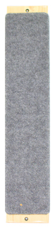 Когтеточка настенная Glory Life Эконом средняя, ковролин, серая, 56x13 см