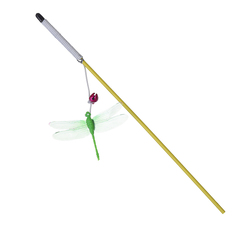 Игрушка для кошек Грызлик Ам Стрекоза дразнилка маленькая 25 см