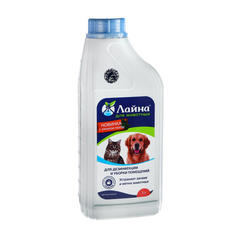 Средство для устранения запахов и меток домашних животных Лайна МС, с запахом пихты, 1л Laina
