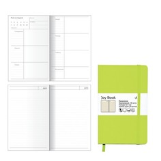 Ежедневник недатированный "JOY BOOK" А5, 136л, ЕКДБ51913607 Канц Эксмо