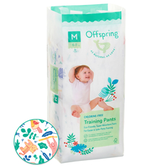 Подгузники-трусики Offspring M 6-11 кг 42 шт. Джунгли