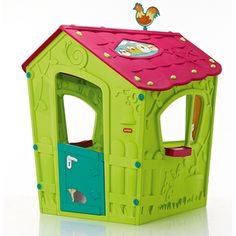 Игровой домик Keter Magic Волшебный с петушком зелено-бирюзовый