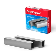 Скобы №23/17 для мощных степлеров ErichKrause (коробка 1000 шт.)