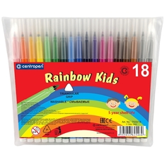 Набор фломастеров RAINBOW KIDS, 18 цв. Centropen