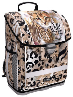 Ученический ранец с пластиковым дном ErichKrause ErgoLine 16L Wild Cat