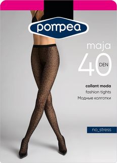 Колготки женские Pompea CL MAJA nero 3/4