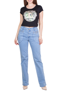 Брюки женские LAFEI-NIER X241246R голубые 35