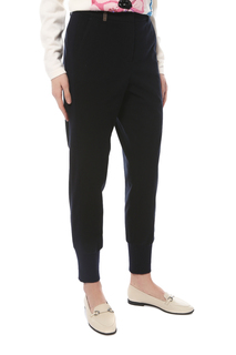 Брюки женские Peserico P04830 C1985 C61 черные 42 IT