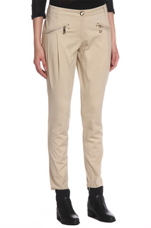 Брюки женские PINKO TAG G86153775 бежевые 42 IT