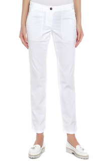 Брюки женские Marella 31310535 PONY белые 40 IT