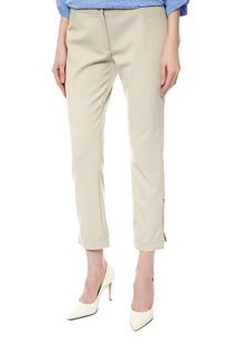 Брюки женские Versace Collection FW4 G33159 G601665 бежевые 42 IT