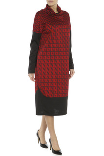 Платье женское Adzhedo 41444 красное 2XL