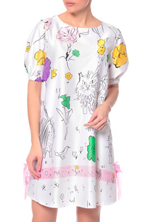 Платье женское Adzhedo 41606 белое 2XL