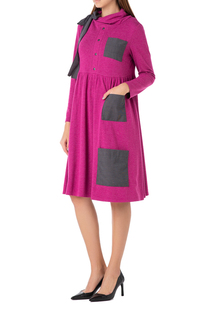 Платье женское Adzhedo 41778 розовое 2XL
