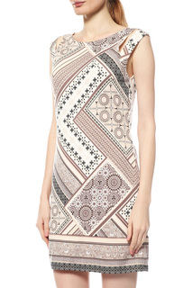 Платье женское COMMA 81.704.33.8664 бежевое 36 DE