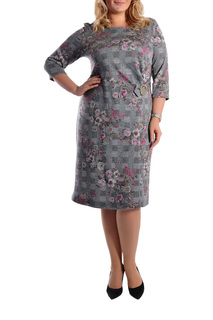 Платье женское Forus 18004-A серое 56 RU