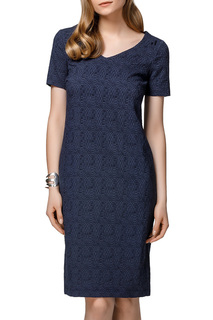 Платье женское Helmidge 6928 синее 12 UK