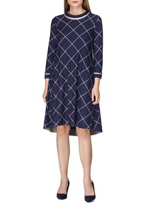 Платье женское Helmidge 7898 синее 10 UK