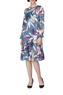 Платье женское Helmidge 7595 зеленое 14 UK