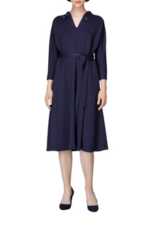 Платье женское Helmidge 7545 синее 12 UK