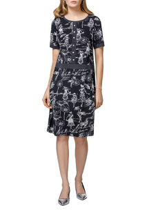 Платье женское Helmidge 6852 синее 24 UK