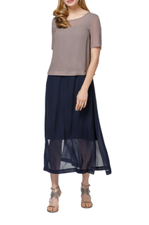 Платье женское Helmidge 7189 синее 18 UK