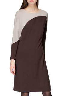 Платье женское Helmidge 7964 коричневое 16 UK