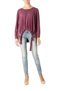 Блуза женская Adzhedo 70184 красная 5XL RU