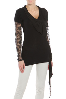 Блуза женская Maria Grazia Severi W7S09011607 черная 40 DE