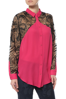 Блуза женская Zuhair Murad RWFW15-C46-BL-00 розовая 40 FR