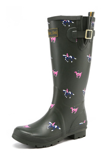 Резиновые сапоги женские MonAmi VMA-(L) зеленые 38 RU