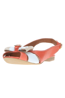 Босоножки женские SM SHOESMARKET 32-468 оранжевые 36 RU