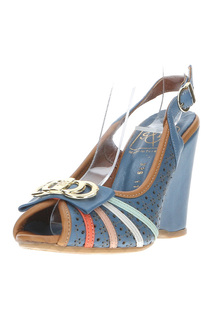 Босоножки женские SM SHOESMARKET 339-112-03 синие 37 RU